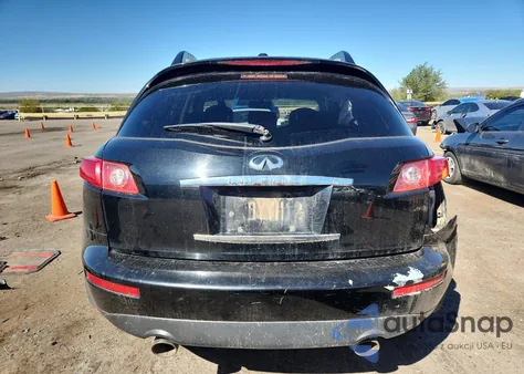 2008 Infiniti Fx35 from USA, damaged, VIN JNRAS08W48X209168